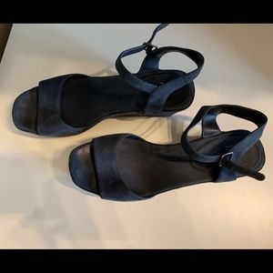 Eileen Fisher Suede Wedges